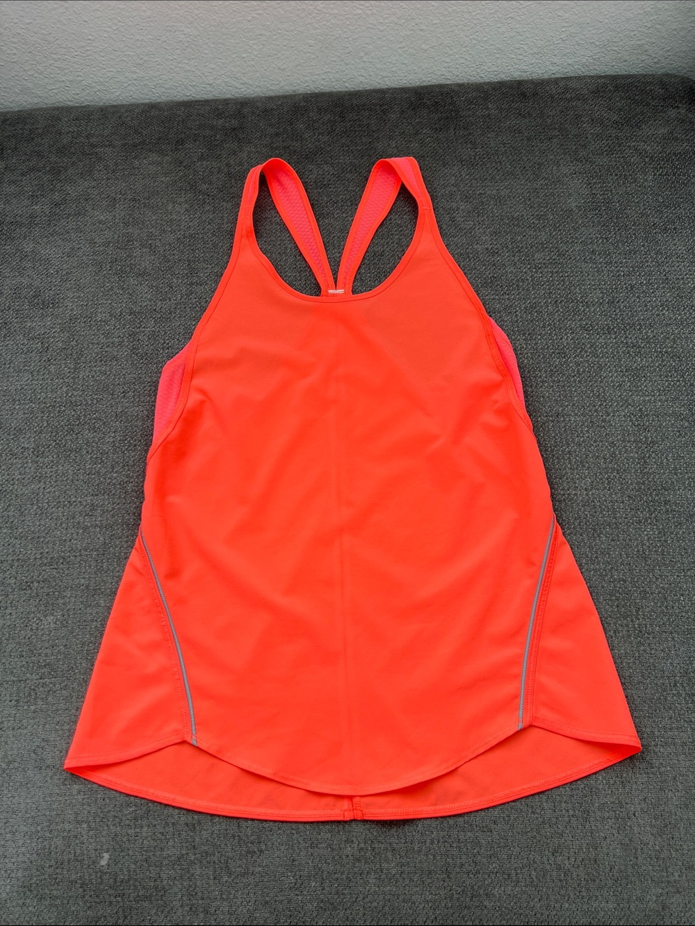 lululemon athletica Bright Coral Racerback Tank